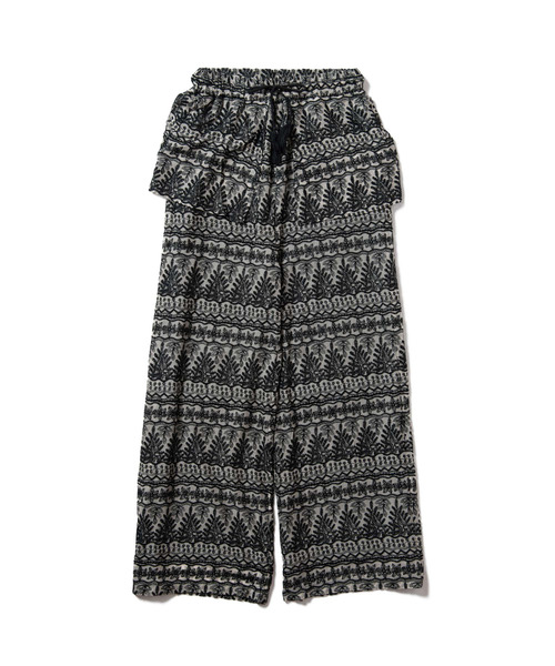 LAYMEE(レイミー)の「Kristel pants / クリステルパンツ(その他パンツ・レディース・ホワイト/ブラック/アイボリー・FREE)」の14枚目の写真