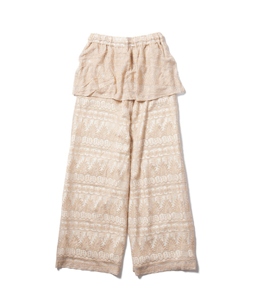 LAYMEE(レイミー)の「Kristel pants / クリステルパンツ(その他パンツ・レディース・ホワイト/ブラック/アイボリー・FREE)」の20枚目の写真