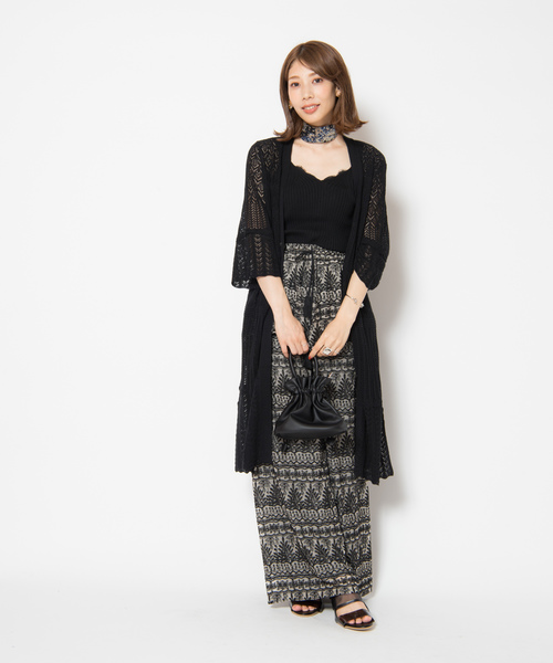 LAYMEE(レイミー)の「Kristel pants / クリステルパンツ(その他パンツ・レディース・ホワイト/ブラック/アイボリー・FREE)」の15枚目の写真