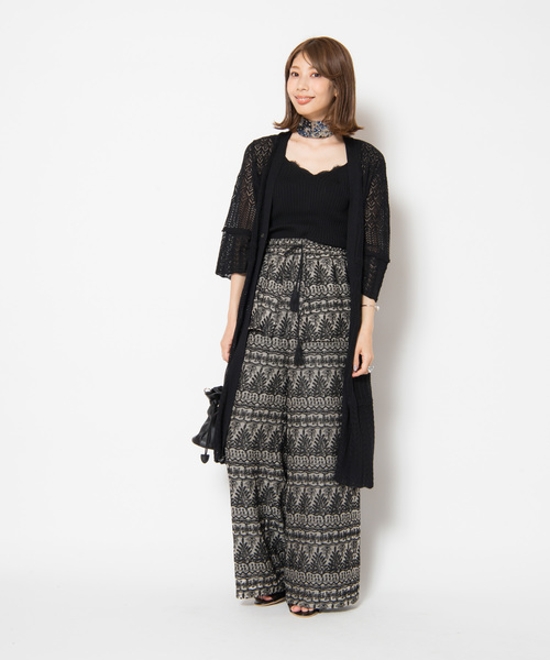 LAYMEE(レイミー)の「Kristel pants / クリステルパンツ(その他パンツ・レディース・ホワイト/ブラック/アイボリー・FREE)」の21枚目の写真