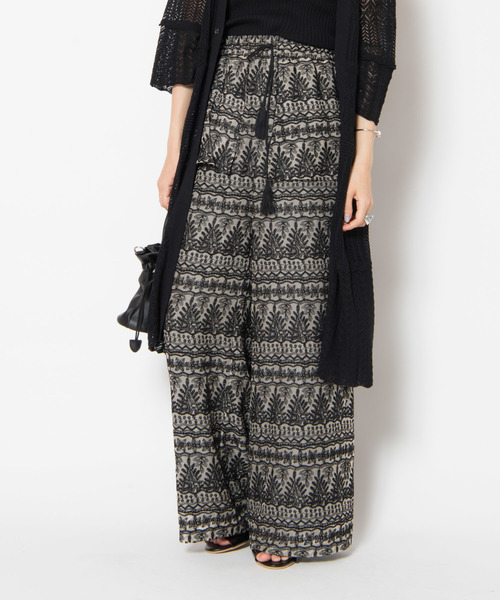 LAYMEE(レイミー)の「Kristel pants / クリステルパンツ(その他パンツ・レディース・ホワイト/ブラック/アイボリー・FREE)」の18枚目の写真