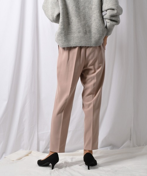 Ambre Neige（アンブルネージュ）の「テーパードゴムパンツ【WEB/EC限定商品】（その他パンツ・レディース・ブラック/ベージュ/キャメル・SMALL/MEDIUM）」の9枚目の写真