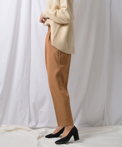 Ambre Neige（アンブルネージュ）の「テーパードゴムパンツ【WEB/EC限定商品】（その他パンツ・レディース・ブラック/ベージュ/キャメル・SMALL/MEDIUM）」の12枚目の写真