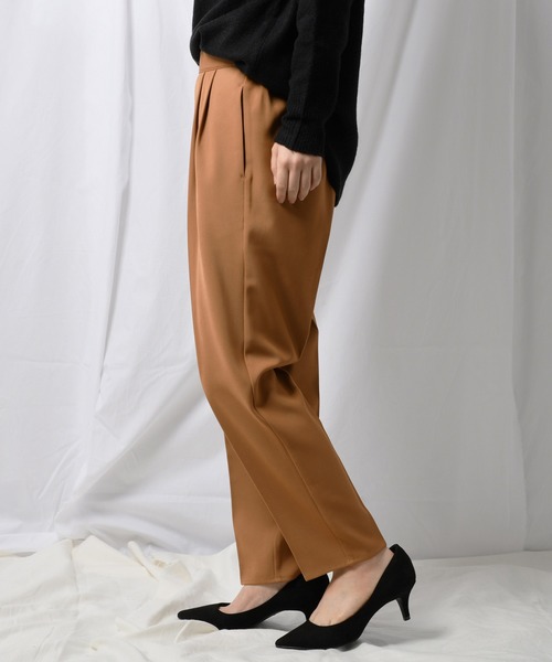 Ambre Neige（アンブルネージュ）の「テーパードゴムパンツ【WEB/EC限定商品】（その他パンツ・レディース・ブラック/ベージュ/キャメル・SMALL/MEDIUM）」の15枚目の写真