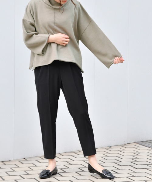 Ambre Neige（アンブルネージュ）の「テーパードゴムパンツ【WEB/EC限定商品】（その他パンツ・レディース・ブラック/ベージュ/キャメル・SMALL/MEDIUM）」の20枚目の写真