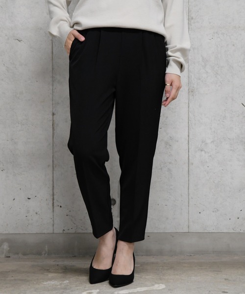 Ambre Neige（アンブルネージュ）の「テーパードゴムパンツ【WEB/EC限定商品】（その他パンツ・レディース・ブラック/ベージュ/キャメル・SMALL/MEDIUM）」の21枚目の写真