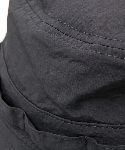 A.M.S.(エーエムエス)の「HIDETRADING PRODUCT / 撥水 ワッシャー加工ナイロン ジャングルハット / アドベンチャーハット(ハット・メンズ・ブラック/ベージュ/ネイビー/カモフラージュ/カーキ・FREE)」の16枚目の写真