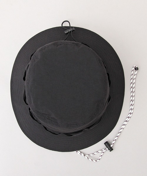 A.M.S.(エーエムエス)の「HIDETRADING PRODUCT / 撥水 ワッシャー加工ナイロン ジャングルハット / アドベンチャーハット(ハット・メンズ・ブラック/ベージュ/ネイビー/カモフラージュ/カーキ・FREE)」の12枚目の写真