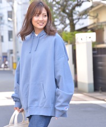 Champion Garment Dyed フードスウェットシャツ S-CD450