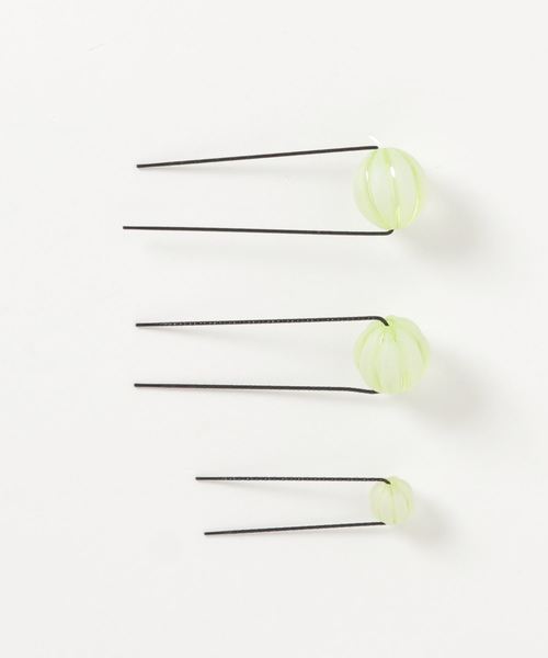 Tokyo135 トウキョウヒャクサンジュウゴド の コーム あめ玉 Uピン 髪飾り 日本製 和装小物 Wear