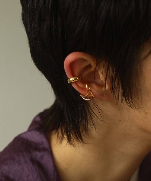 TODAYFUL（トゥデイフル）の「プチプレーンイヤーカフ(Silver925)（イヤリング（片耳用）・レディース・シルバー/ゴールド・FREE）」の3枚目の写真