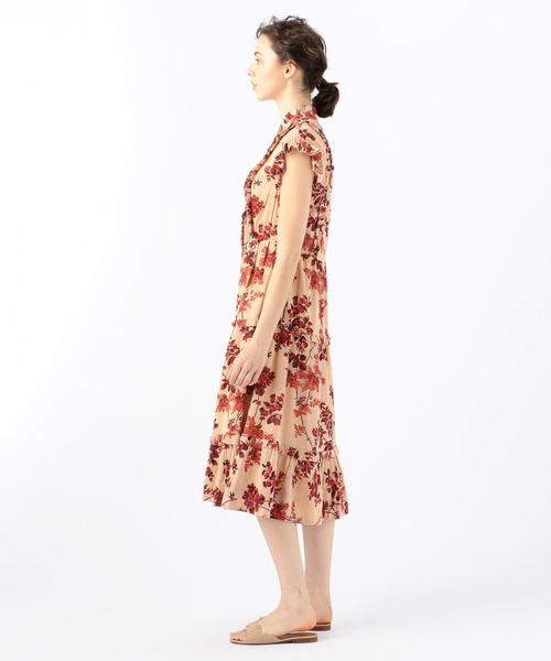 Sea New York ワンピース York フラワープリントティアードワンピース ワンピース Tomorrowland トゥモローランド のファッション