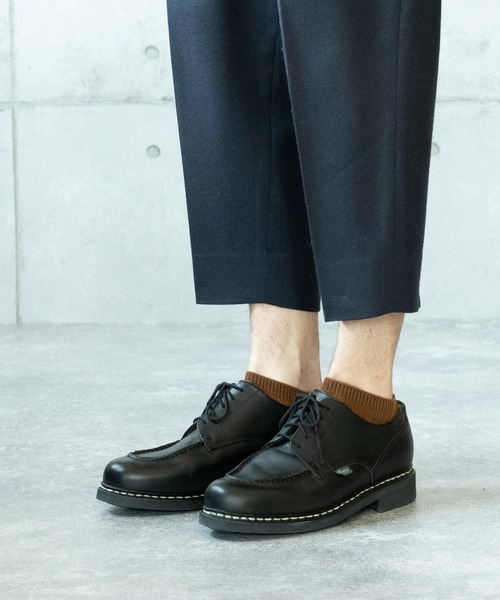 HARUSAKU CC（ハルサクシーシー）の「HARUSAKUCC:Men's RIB Sneaker socks 3P set メンズ リブ スニーカーソックス3Pセット（ソックス/靴下・メンズ・グレー/ブルー/グリーン/オートミール/イエロー/コーラルピンク/ネイビー/カーキ・M/L/S）」の10枚目の写真