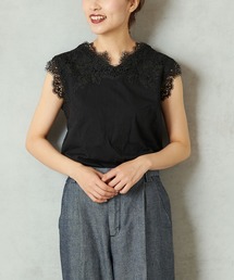 【WEB限定復活】レースノースリーブ