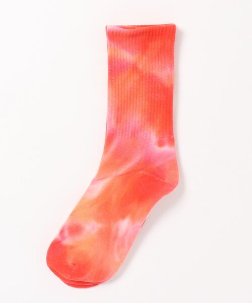 Fun & Daily（ファンアンドデイリー）の「F&D : タイダイミドルソックス（ソックス/靴下・メンズ・パープル/グレー/ブルー/グリーン/イエロー/グリーン系その他/オレンジ/レッド/マルチ/ブラック/イエロー系その他/ブラウン系その他/オレンジ系その他/ブルー系その他/ネイビー・FREE）」の12枚目の写真