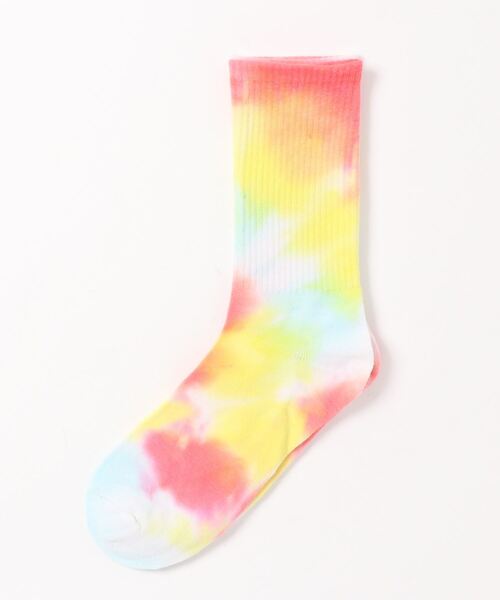 Fun & Daily（ファンアンドデイリー）の「F&D : タイダイミドルソックス（ソックス/靴下・メンズ・パープル/グレー/ブルー/グリーン/イエロー/グリーン系その他/オレンジ/レッド/マルチ/ブラック/イエロー系その他/ブラウン系その他/オレンジ系その他/ブルー系その他/ネイビー・FREE）」の10枚目の写真