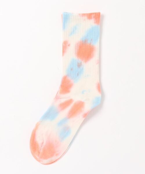 Fun & Daily（ファンアンドデイリー）の「F&D : タイダイミドルソックス（ソックス/靴下・メンズ・パープル/グレー/ブルー/グリーン/イエロー/グリーン系その他/オレンジ/レッド/マルチ/ブラック/イエロー系その他/ブラウン系その他/オレンジ系その他/ブルー系その他/ネイビー・FREE）」の21枚目の写真