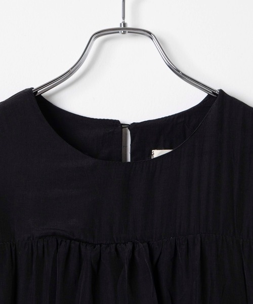 WEGO(ウィゴー)の「WEGO/【WEB限定】ティアードロングワンピース(ワンピース・レディース・ホワイト/ブラック・FREE)」の5枚目の写真