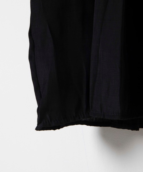 WEGO(ウィゴー)の「WEGO/【WEB限定】ティアードロングワンピース(ワンピース・レディース・ホワイト/ブラック・FREE)」の7枚目の写真