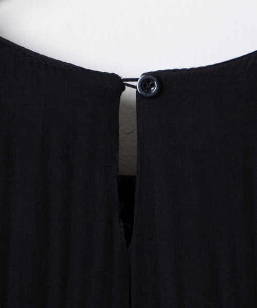 WEGO(ウィゴー)の「WEGO/【WEB限定】ティアードロングワンピース(ワンピース・レディース・ホワイト/ブラック・FREE)」の10枚目の写真