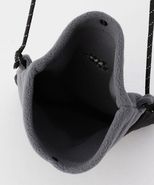 coen（コーエン）の「FreeSpeech(フリースピーチ)別注マイクロフリースサコッシュ（ショルダーバッグ・メンズ・オフホワイト/ブラック/グレー/ケリー/パープル・FREE）」の16枚目の写真