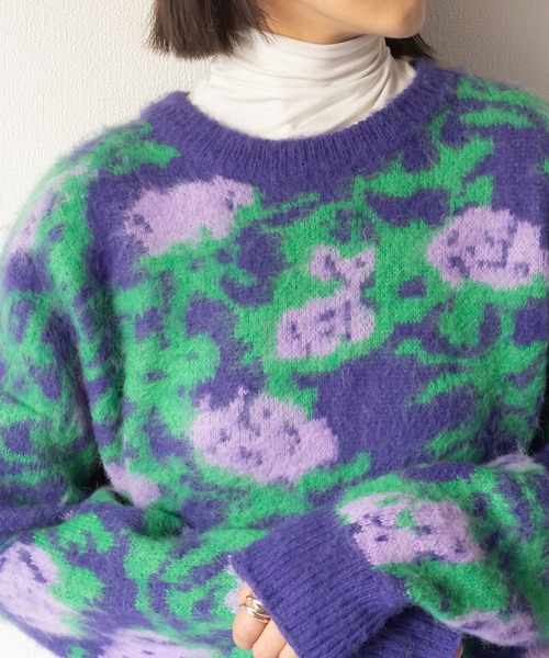 me+em select（ミームセレクト）の「フラワージャガードアンゴラモヘア