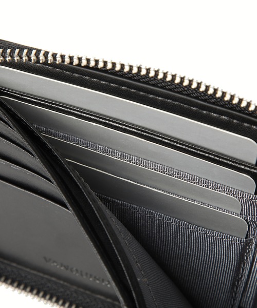 VANQUISH（ヴァンキッシュ）の「【VANQUISH/ヴァンキッシュ】　アドバンレザー牛革　二つ折りZIP財布（財布・メンズ・ワイン/ダークグリーン/グレー/ダークブラウン/ネイビー・FREE）」の17枚目の写真