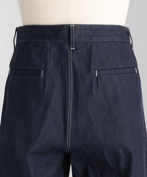 LOEFF（ロエフ）の「＜LOEFF（ロエフ）＞ 11.5oz タック デニムパンツ NAVY MEN'S（デニムパンツ・メンズ・ネイビー・1/2/0）」の9枚目の写真