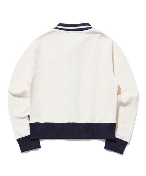 ROMANTIC CROWN(ロマンティッククラウン)の「【ROMANTIC CROWN】WOMAN COTTON CARDIGAN / ロマンティッククラウン ウィメンズ コットン ショート カーディガン(カーディガン/ボレロ・レディース・ネイビー/オートミール・MEDIUM/SMALL)」の9枚目の写真