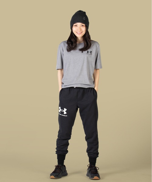 1374080-UNDER ARMOUR/メンズ UAライバルテリー フルジップ フーディー ＆ ジョガーパンツ 上 UAライバルテリー ジョガーパンツ（トレーニング/メンズ