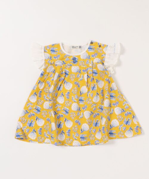 RAGMART(ラグマート)の「袖フリル アートプリントワンピース(ワンピース・キッズ・イエロー/レッド/グリーン・90cm/95cm/80cm)」の10枚目の写真