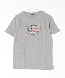 サガラ刺繍ロゴ半袖Tシャツ