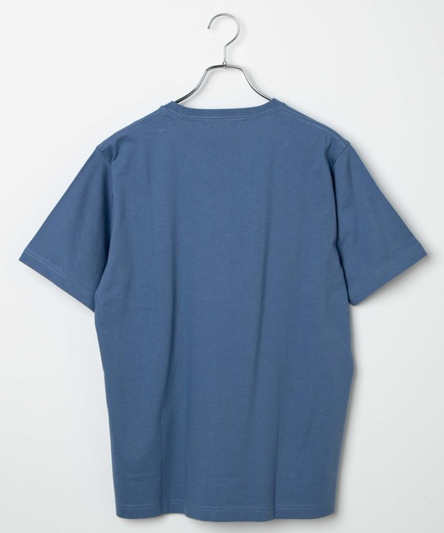 WEGO（ウィゴー）の「WEGO/シンプルロゴ刺繍半袖Tシャツ（Tシャツ/カットソー・メンズ・ホワイト/ブルー・SMALL/MEDIUM/LARGE）」の19枚目の写真