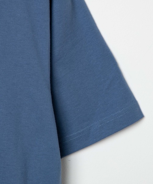 WEGO（ウィゴー）の「WEGO/シンプルロゴ刺繍半袖Tシャツ（Tシャツ/カットソー・メンズ・ホワイト/ブルー・SMALL/MEDIUM/LARGE）」の21枚目の写真