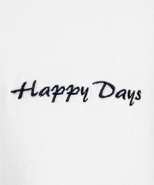 WEGO（ウィゴー）の「WEGO/シンプルロゴ刺繍半袖Tシャツ（Tシャツ/カットソー・メンズ・ホワイト/ブルー・SMALL/MEDIUM/LARGE）」の22枚目の写真