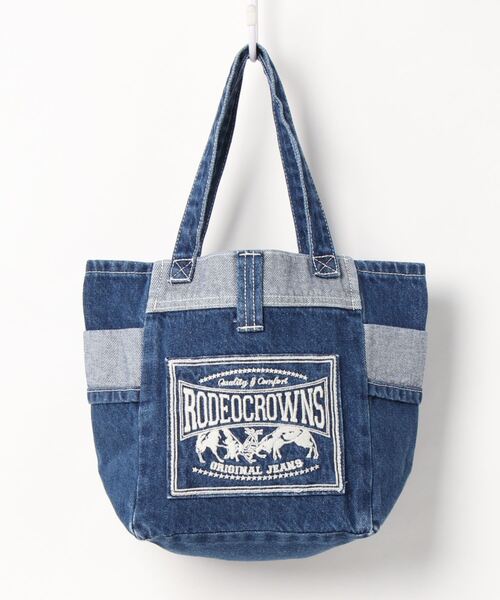 セール Denim リメイクライクトート ショルダーバッグ Rodeo Crowns Wide Bowl ロデオクラウンズワイドボウル のファッション通販 Zozotown
