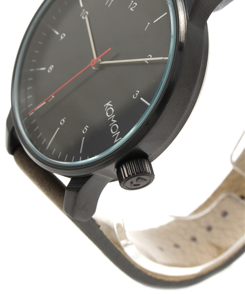 KOMONO.（コモノ）の「ユニセックス コモノ 腕時計 ペイズリー チェック カモフラ柄 KOMONO WINSTON GALORE（アナログ腕時計・レディース・ブラック/グレー/チャコールグレー/レッド・ONE SIZE）」の10枚目の写真
