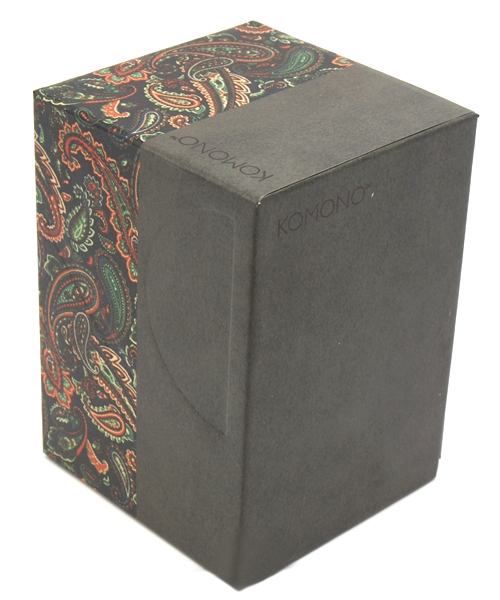 KOMONO.（コモノ）の「ユニセックス コモノ 腕時計 ペイズリー チェック カモフラ柄 KOMONO WINSTON GALORE（アナログ腕時計・レディース・ブラック/グレー/チャコールグレー/レッド・ONE SIZE）」の12枚目の写真