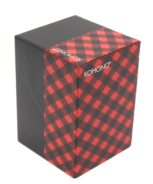 KOMONO.（コモノ）の「ユニセックス コモノ 腕時計 ペイズリー チェック カモフラ柄 KOMONO WINSTON GALORE（アナログ腕時計・レディース・ブラック/グレー/チャコールグレー/レッド・ONE SIZE）」の13枚目の写真