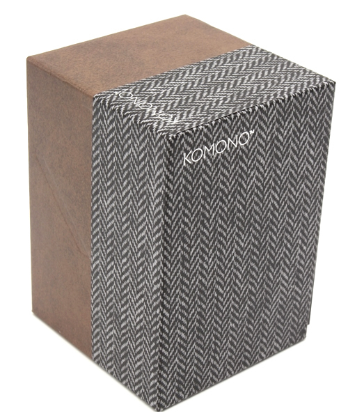 KOMONO.（コモノ）の「ユニセックス コモノ 腕時計 ペイズリー チェック カモフラ柄 KOMONO WINSTON GALORE（アナログ腕時計・レディース・ブラック/グレー/チャコールグレー/レッド・ONE SIZE）」の7枚目の写真