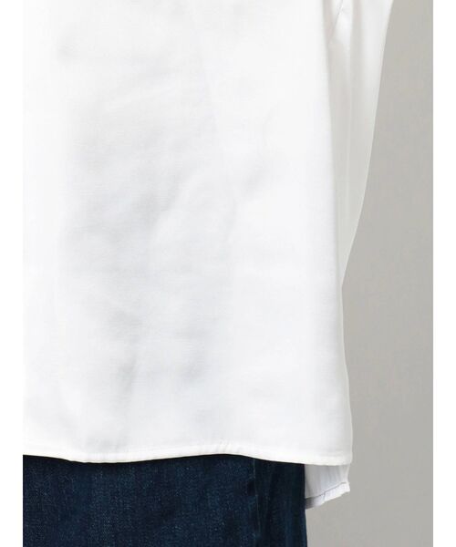 RESEXXY（リゼクシー）の「ハーフスリーブサテンシャツ（シャツ/ブラウス・レディース・ホワイト/ブラック/ベージュ・FREE）」の14枚目の写真