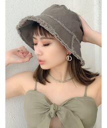 FRINGEバケットHAT