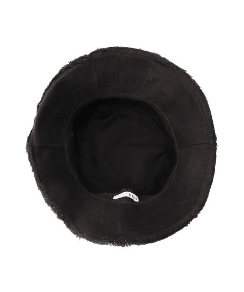 GYDA（ジェイダ）の「FRINGEバケットHAT（その他雑貨・レディース・チャコールグレー/ブラック・FREE）」の7枚目の写真