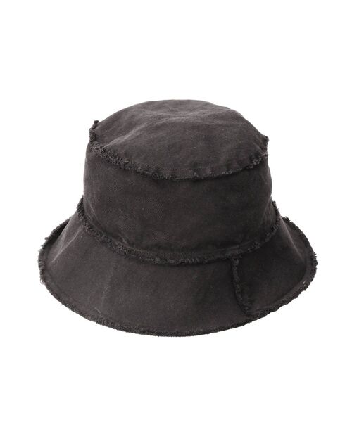 GYDA（ジェイダ）の「FRINGEバケットHAT（その他雑貨・レディース・チャコールグレー/ブラック・FREE）」の10枚目の写真