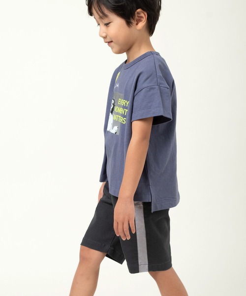 DILASH（ディラッシュ）の「ソフトパウダーストレッチハーフパンツ 5分丈（その他パンツ・キッズ・ベージュ/ブルー/チャコール・100/110/120/90/130/140/150/80）」の7枚目の写真