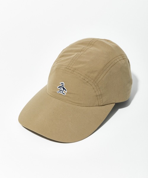 Munsingwear Grand-Slam（マンシングウェア　グランドスラム）の「ペンギン バイ マンシングウェア５パネルナイロンキャップ メンズ アクセサリー 小物 キャップ 帽子 スポーツウェア レディース ユニセックス ゴルフ（キャップ・メンズ・ベージュ/グレー・F）」の3枚目の写真