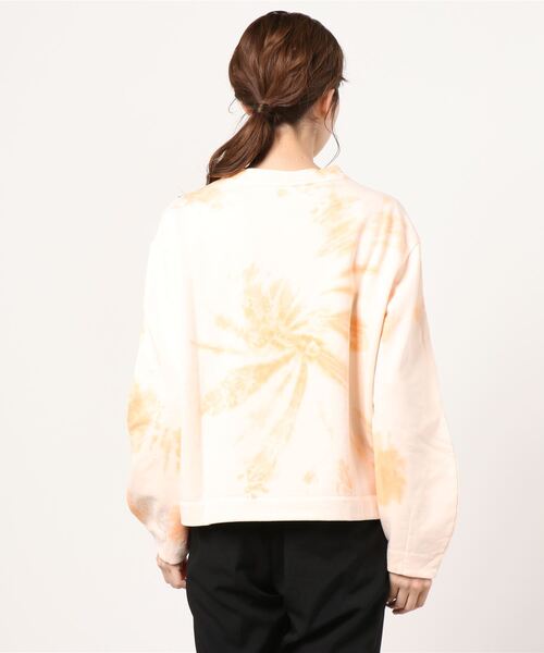 MAISON SCOTCH(メゾンスコッチ)の「タイダイ トレーナー【161674】(スウェット・レディース・オレンジ系その他・SMALL/MEDIUM)」の2枚目の写真