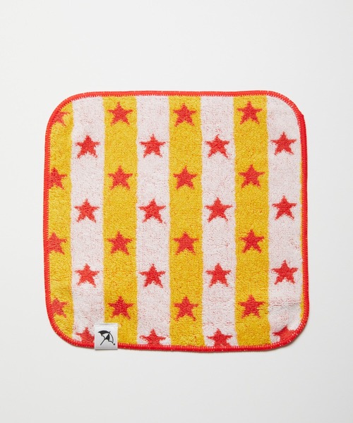 Arnold Palmer（アーノルドパーマー）の「星柄（小）タオルハンカチ（ハンカチ/ハンドタオル・キッズ・ホワイト系その他/レッド系その他・F）」の4枚目の写真