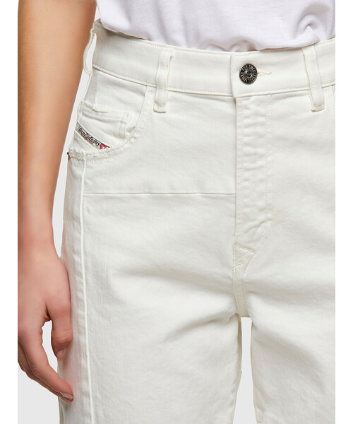 DIESEL（ディーゼル）の「DIESEL SS21 レディース ストレート ホワイト デニム（デニムパンツ・レディース・ホワイト・30inch/28inch/29inch/24inch/25inch/26inch/27inch/23inch）」の5枚目の写真