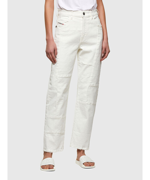 DIESEL（ディーゼル）の「DIESEL SS21 レディース ストレート ホワイト デニム（デニムパンツ・レディース・ホワイト・30inch/28inch/29inch/24inch/25inch/26inch/27inch/23inch）」の9枚目の写真